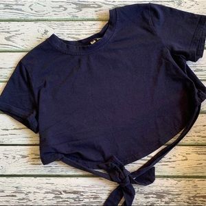 Tie in the back crop top